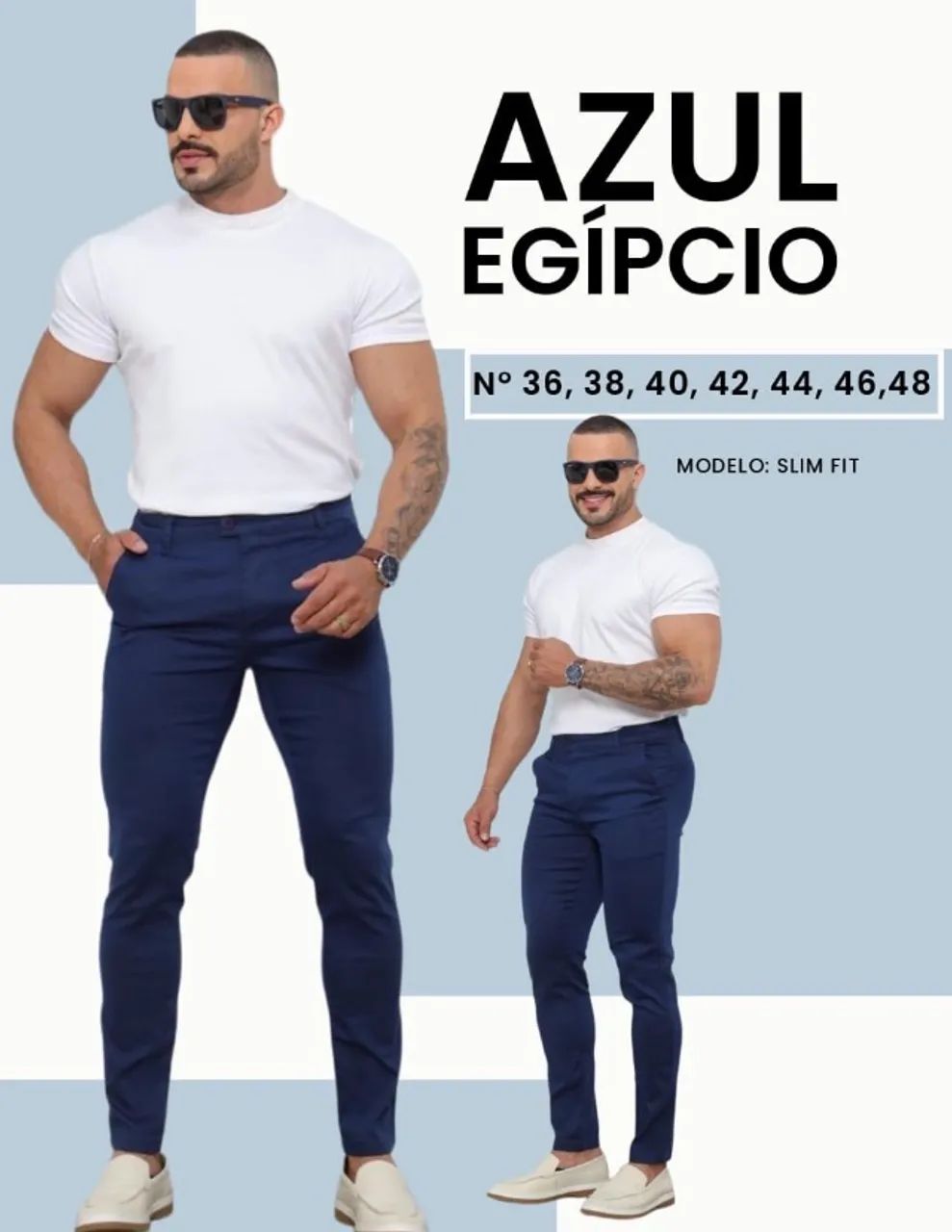 Calça sarja alfaiataria  - Foto 4