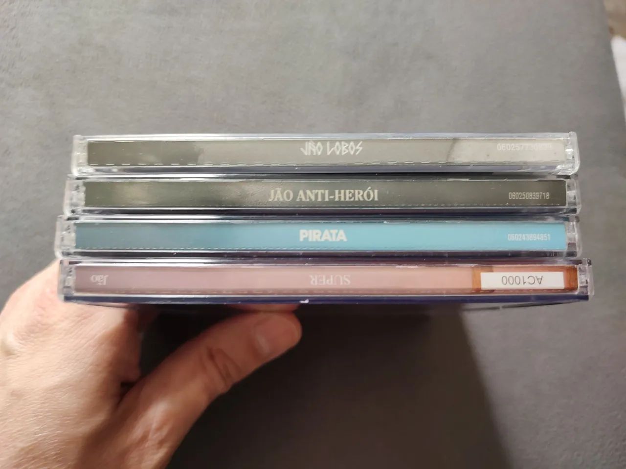 Jão coleção CD: Lobos, Anti-Heroi, Pirata e Super - CDs, DVDs etc