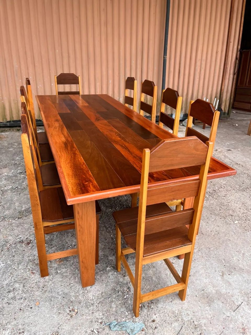 Mesa com 10 cadeiras  - Foto 2
