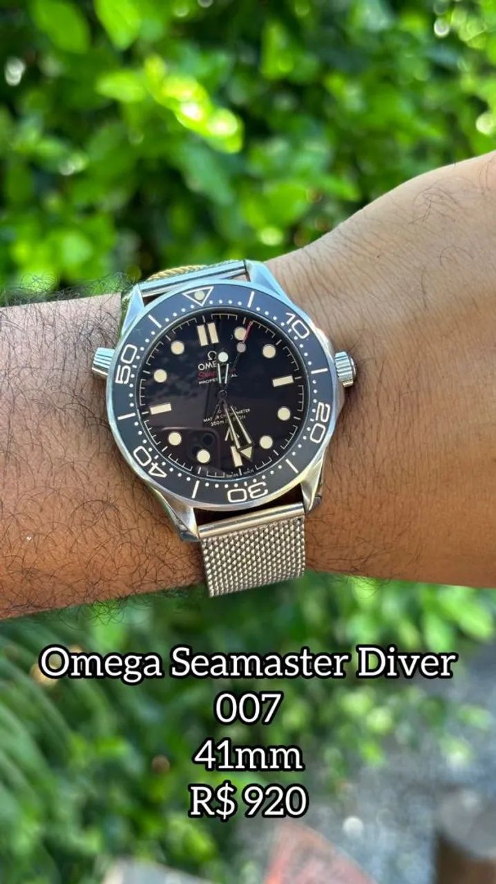 Relógio Omega Seamaster Diver 007 - Foto 5