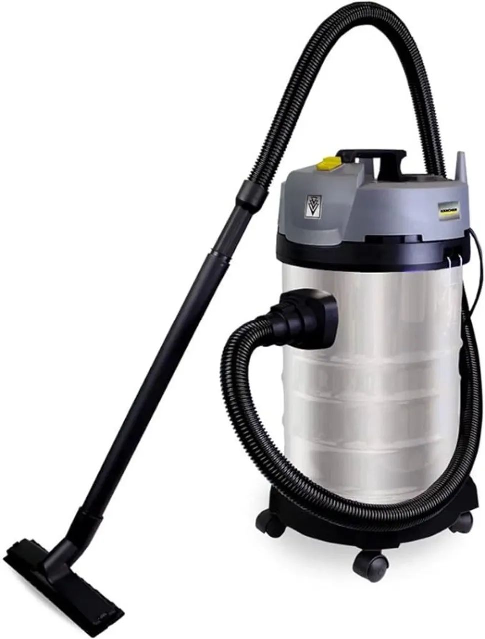 ASPIRADOR KARCHER 1600W 30L INOX ASPIRA PÓ E LÍQUIDOS PROFISSIONAL NT 3100  - Foto 2