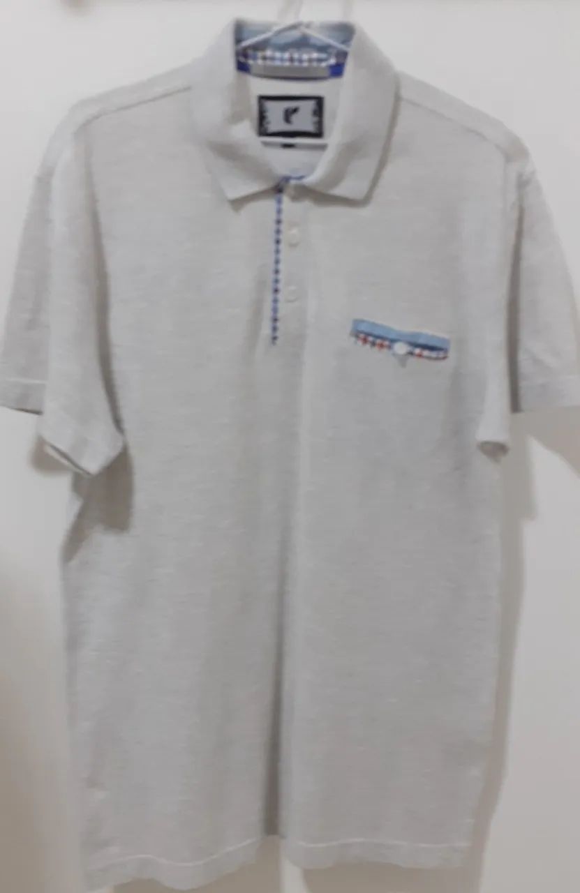 Camisa Polo Redley Mescla - Foto 2