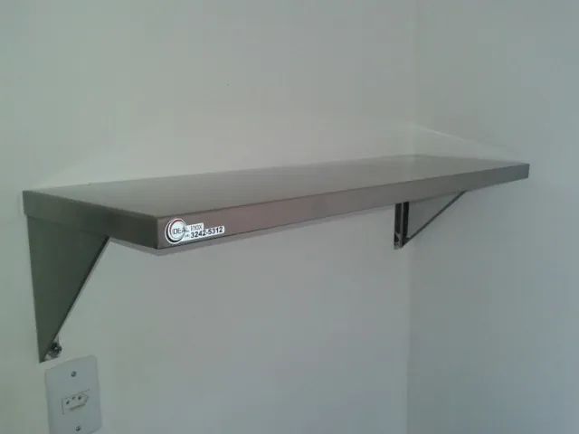 Prateleira inox industrial nova - Foto 2