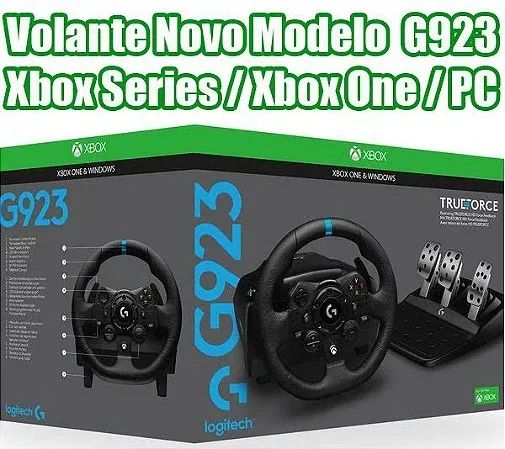 Logitech G923 com pedais + Câmbio Novos Lacrados