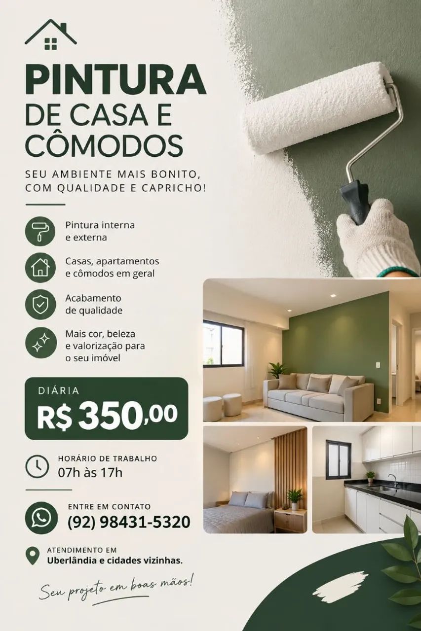 Pintura de casas e cômodos