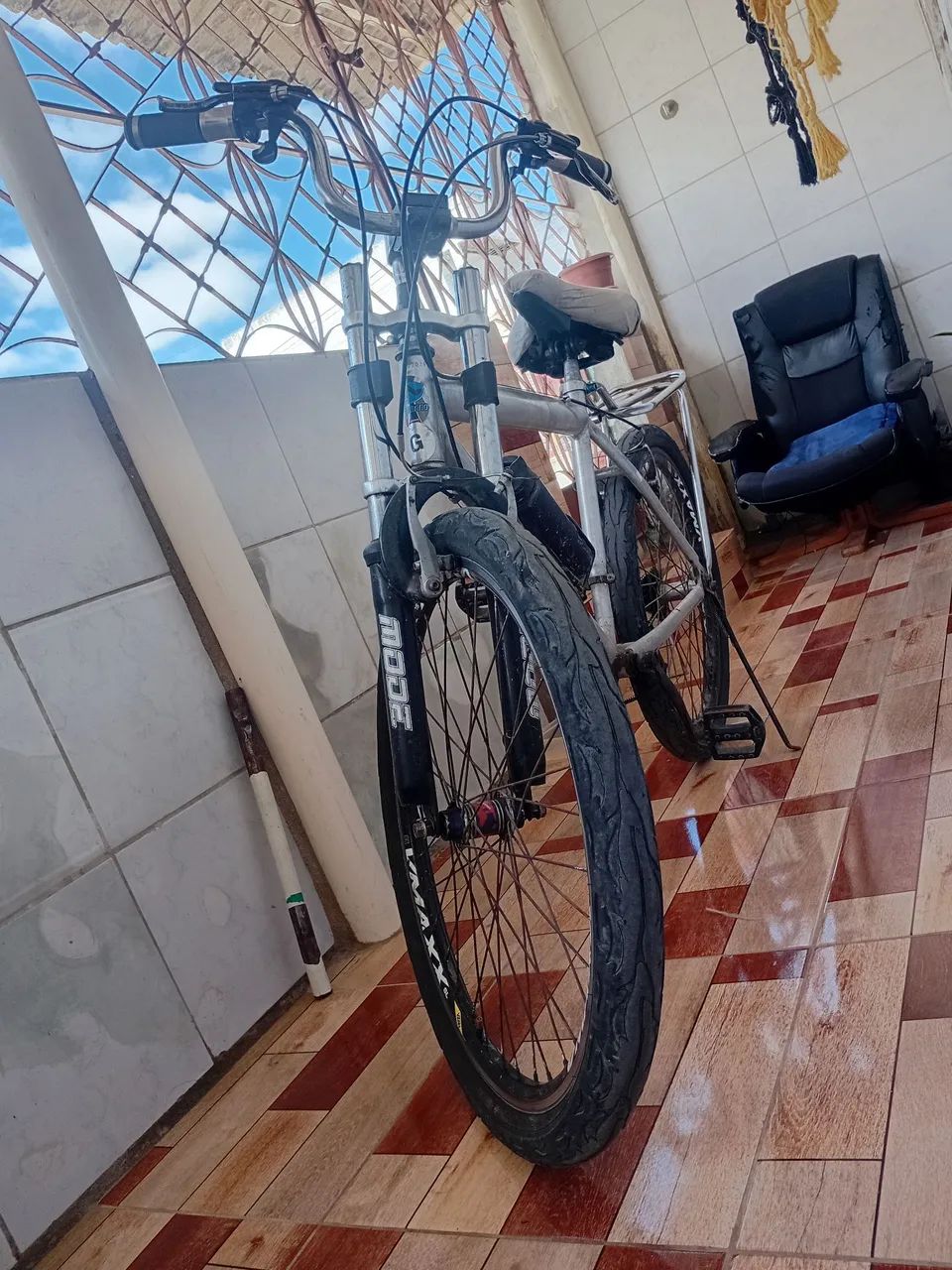 Bicicleta com documento aro 26