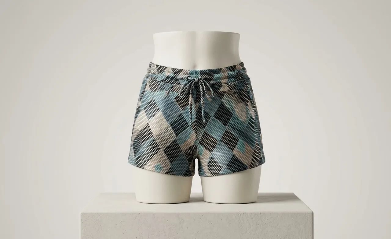 Short Malha Crep - Foto 3