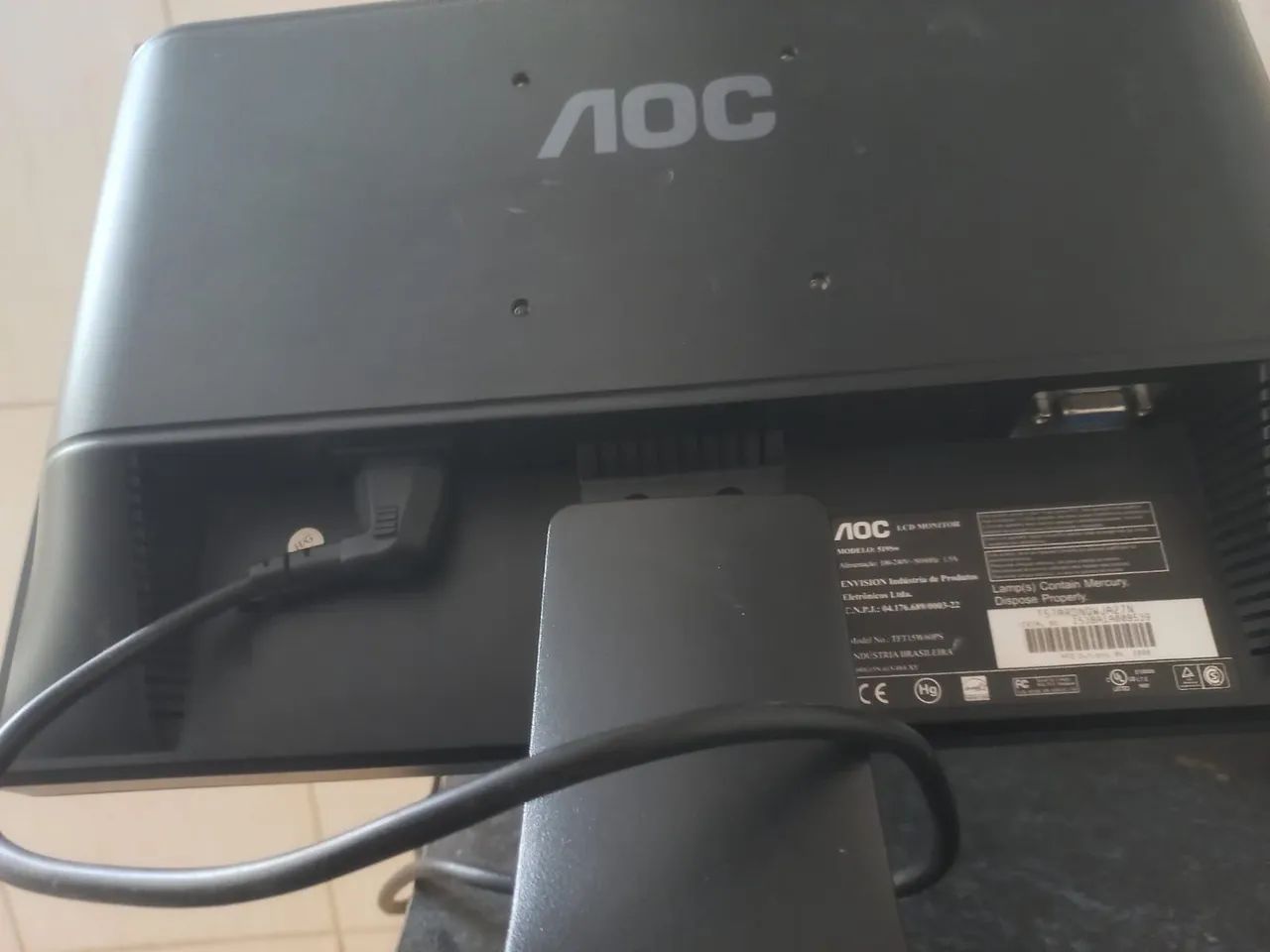 Monitor AOC 19 " - Foto 2