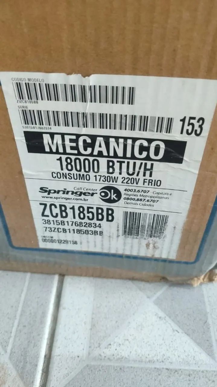Ar condicionado de janela 