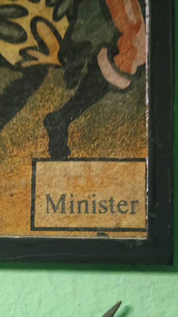 Quadro Antigo Minister - Foto 2