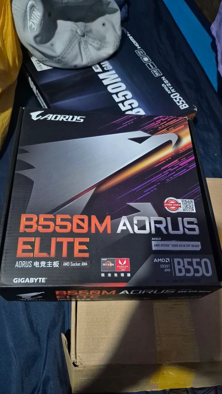 Placa mãe b550m Aorus Elite