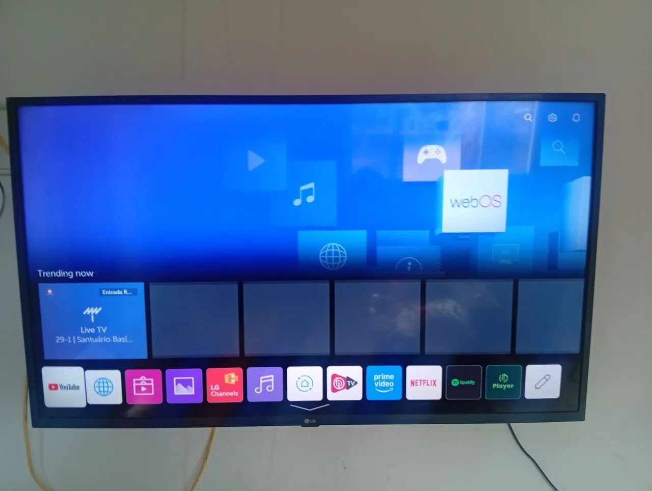 Tv smart LG 