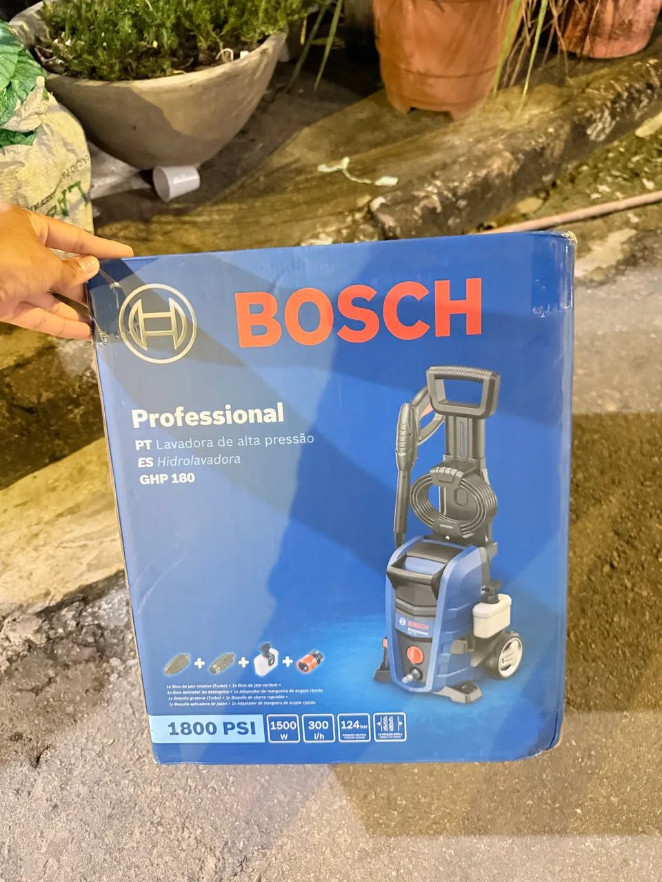 Lavadora de alta pressão - Bosch 