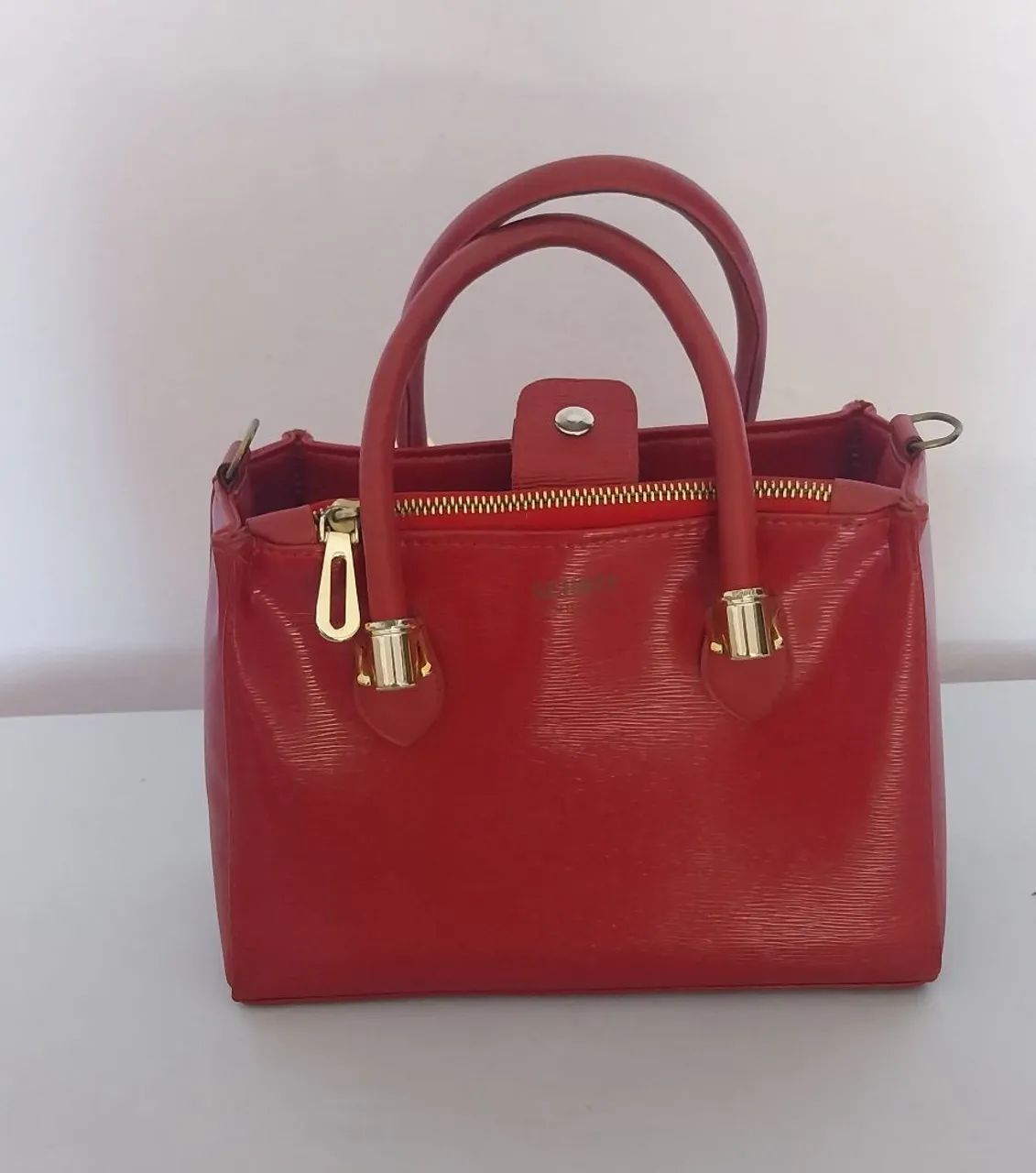 Bolsa SCHUTZ VERMELHA LINDA 
