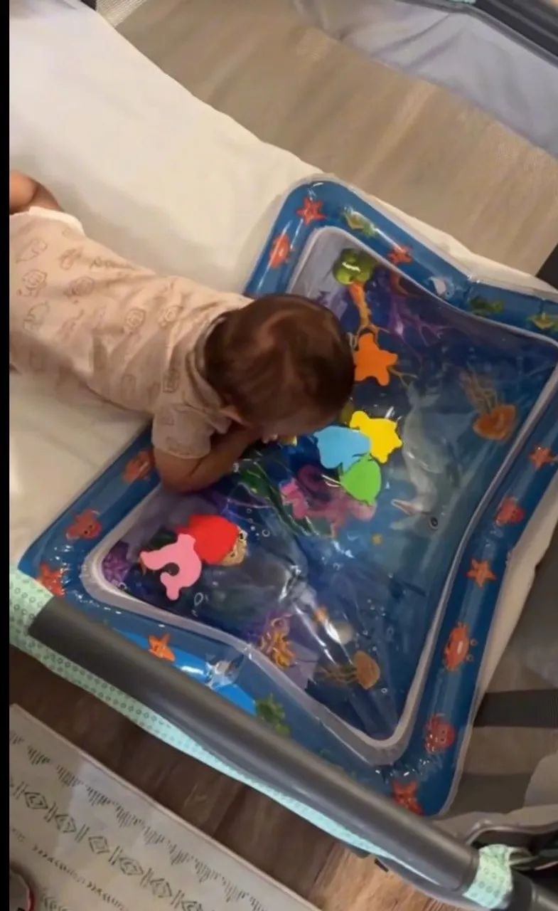 Tapete de água para bebê 