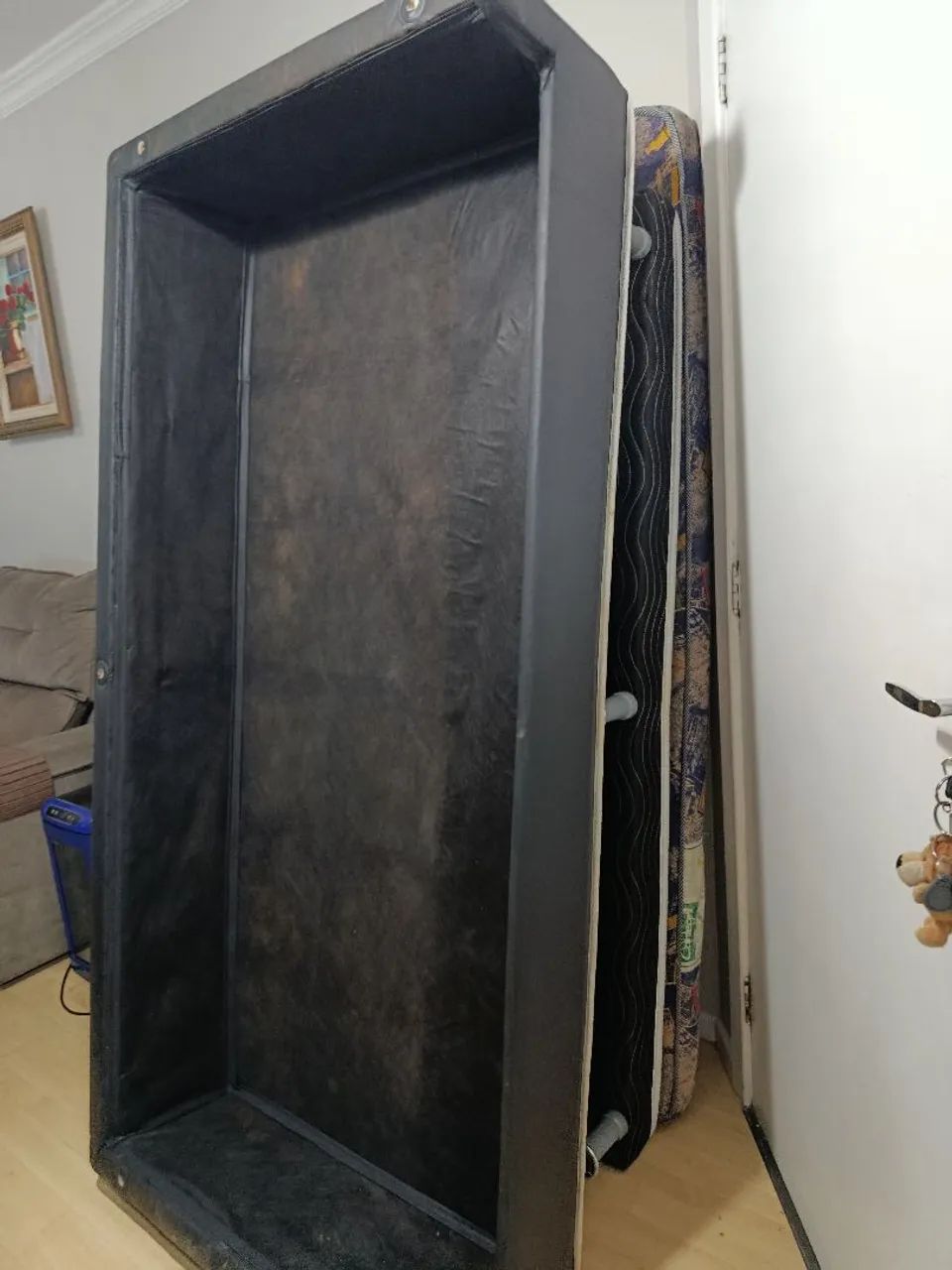 Base box de solteiro com cama auxiliar! - Foto 3