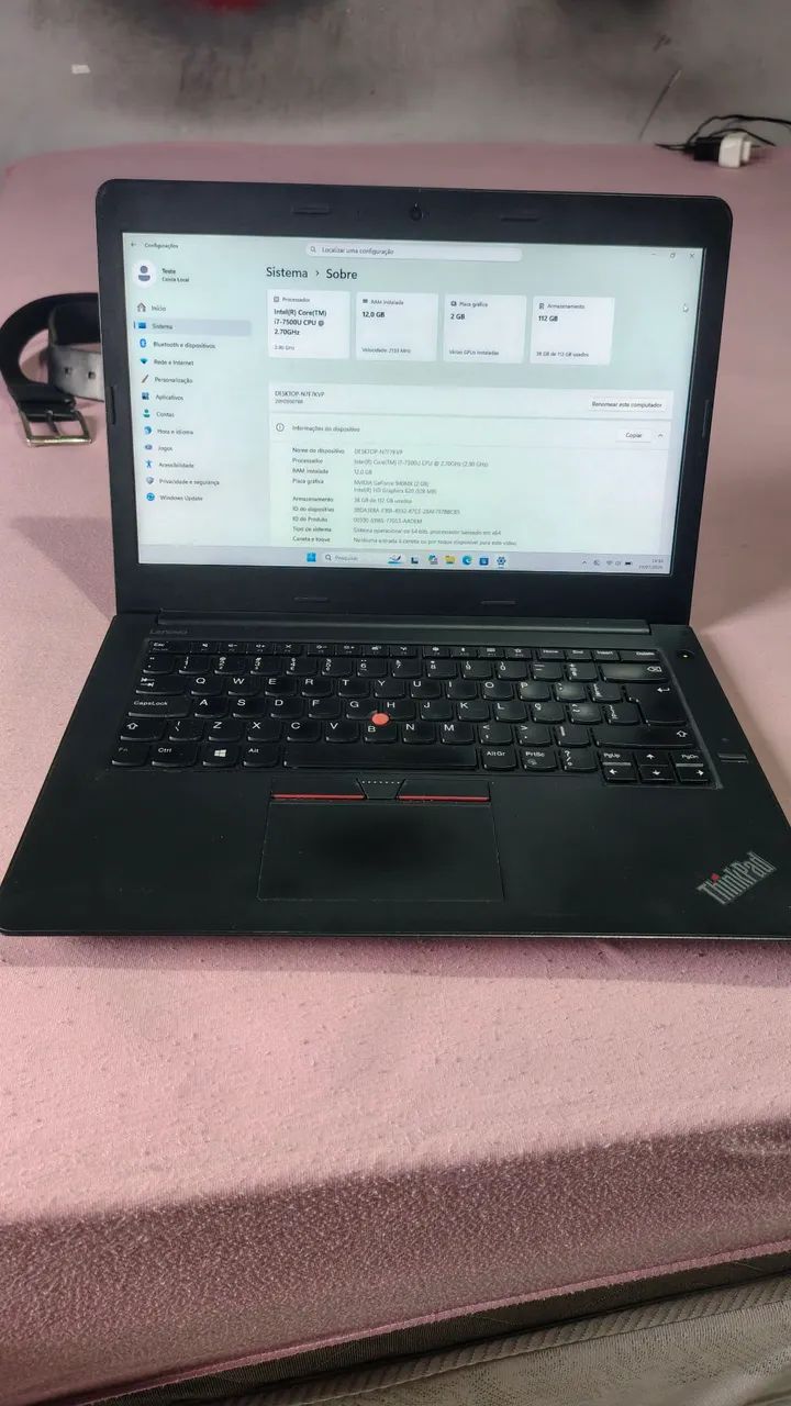 Notebook Thinkpad E470 - Foto 2