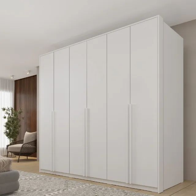GUARDA ROUPA MASTER 6 PORTAS - Foto 2