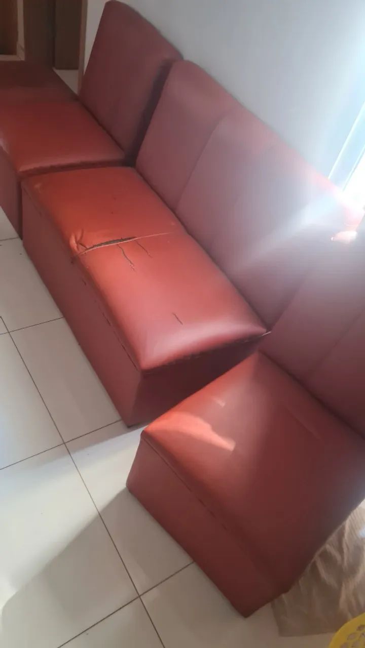 Sofá simples 4 m ódulos  - Foto 2