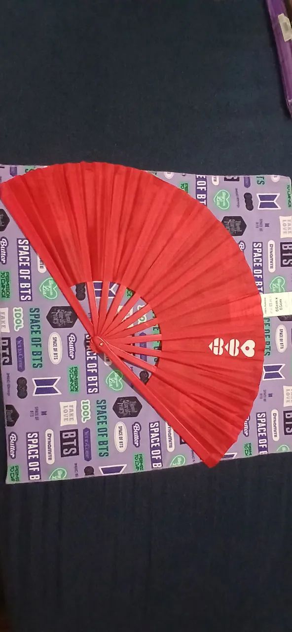 BTS ARIRANG LEQUE FANMADE - Foto 4