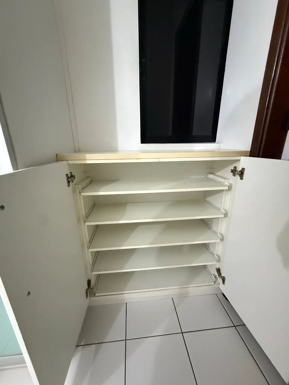 ARMÁRIO SAPATEIRA / MULTIUSO - MDF BRANCO
