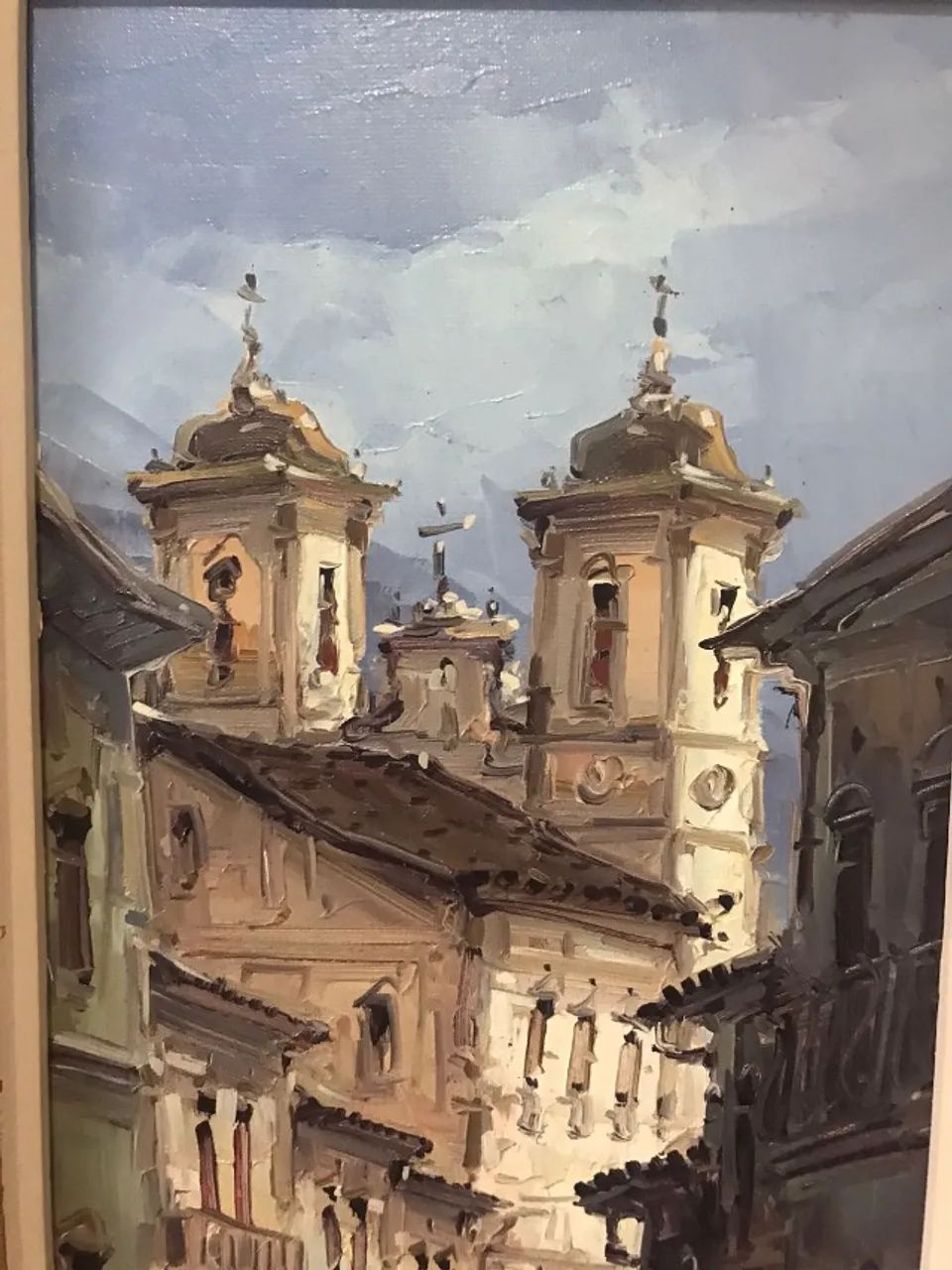 Tela de Grande Pintor Brasileiro. Oportunidade de Investimento - Foto 3