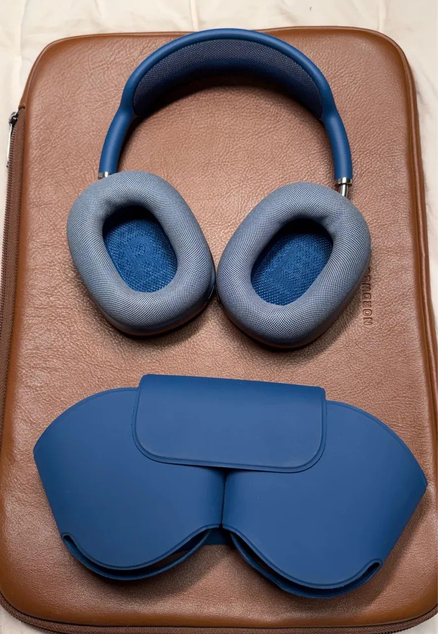 Apple AirPODs MAX azul - Fones de Ouvido - Setor Noroeste