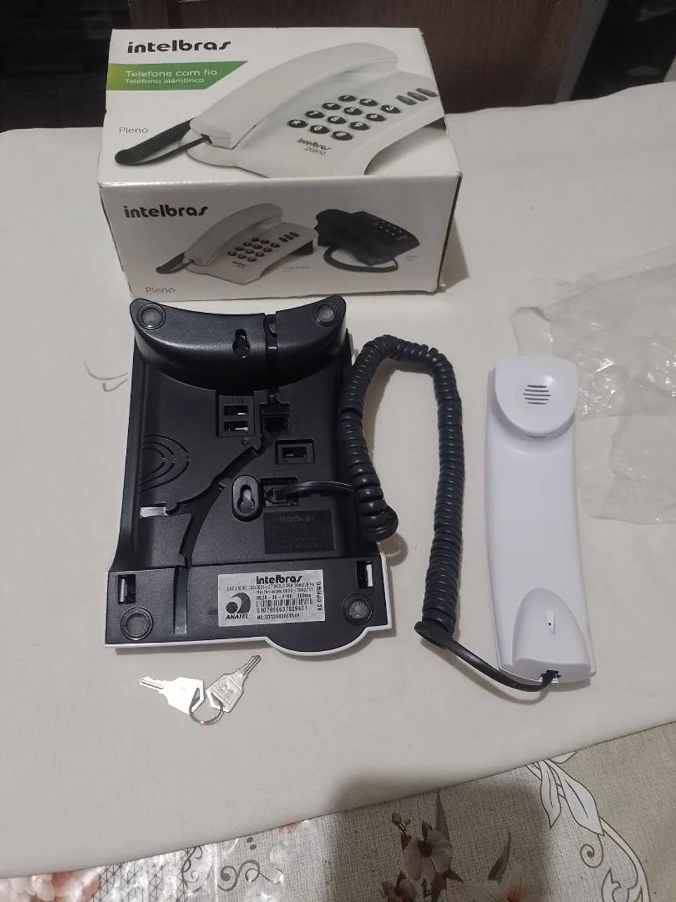Telefone com fio Intelbras pleno com chave  - Foto 5