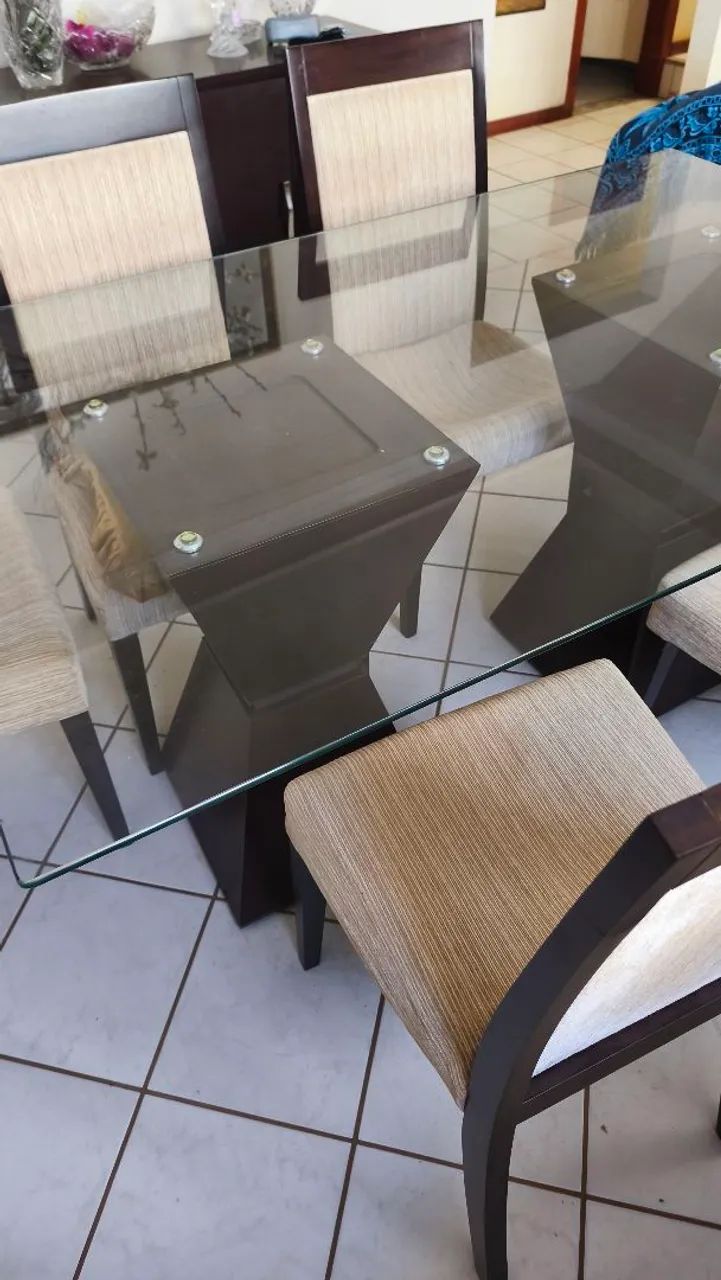 Sala de jantar mesa com 6 cadeiras  - Foto 3