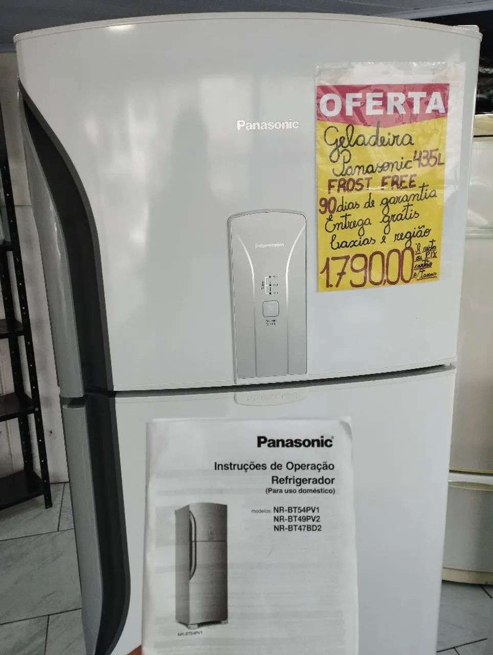 Geladeira Panasonic 