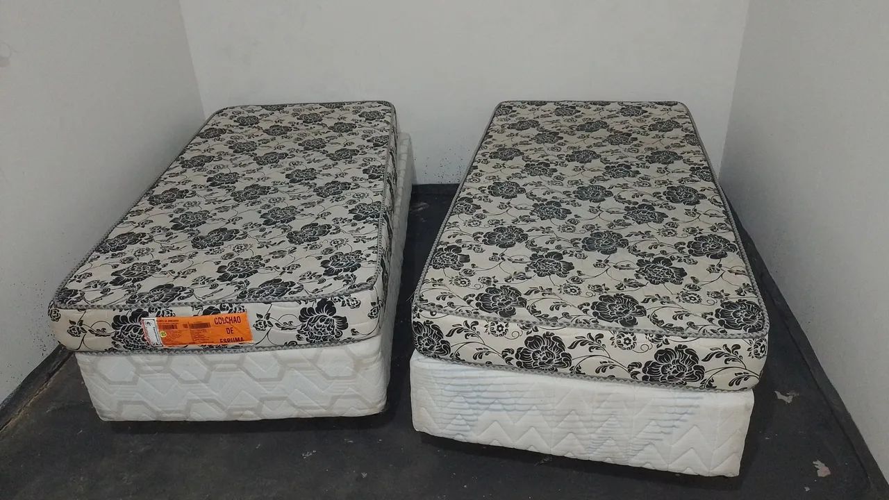 2 cama box Probel Unide solteiro 