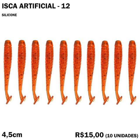 Isca Artificial de Silicone (10 Unidades) - Foto 2