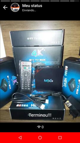 Aparelhos de tv box originais com garantia
