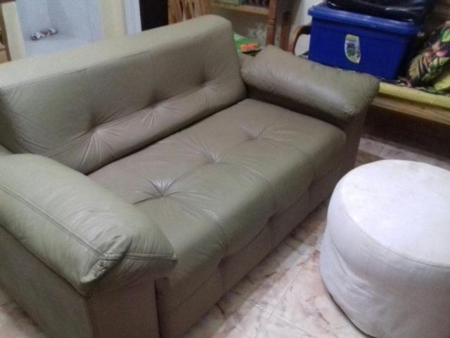 Inacreditavel Sofa de Couro de Verdade Confortavel Perfeito