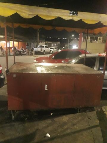 Carrinho de lanche mais tacho elétrico