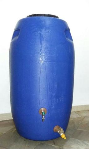 Tambor Cisterna 250 Litros Completa Com Torneira e Registro VAP - (Reservatório/Bombona/Ba - Foto 4
