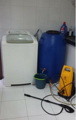 Tambor Cisterna 250 Litros Completa Com Torneira e Registro VAP - (Reservatório/Bombona/Ba