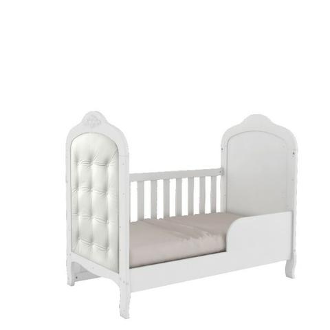 Berço que vira Mini Cama - com Capitonê - Elô *NOVO* ShopMix Móveis - Foto 4