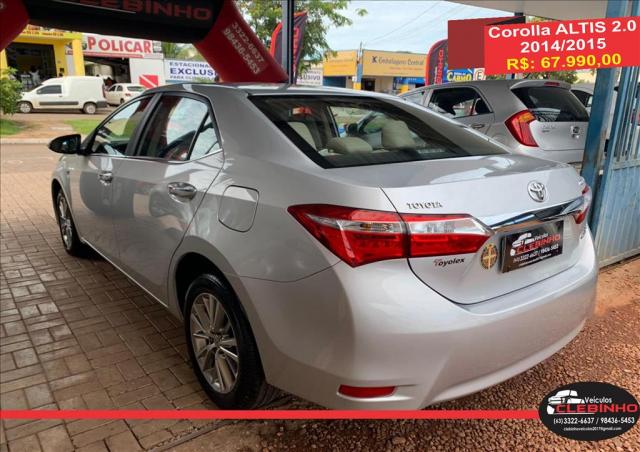 TOYOTA COROLLA 2.0 ALTIS 16V FLEX 4P AUTOMÁTICO - Foto 5