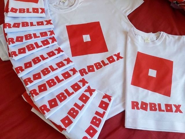 1 Camiseta Personalizada Tema Roblox Jogo Game Aniversario Roupas E Calcados Taquara Rio De Janeiro 760105421 Olx - camiseta roblox kit 03 camisetas personalizada elo7