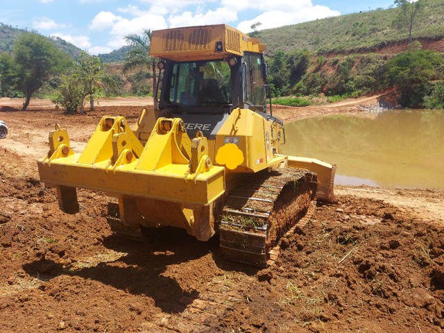 Trator Johnqq Deere 750 J 2014 - Único dono - Foto 4