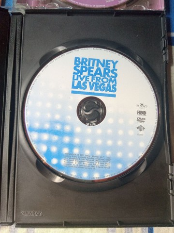 Britney spears CD Oops I Did It Again e DVD Live From Las Vegas 
