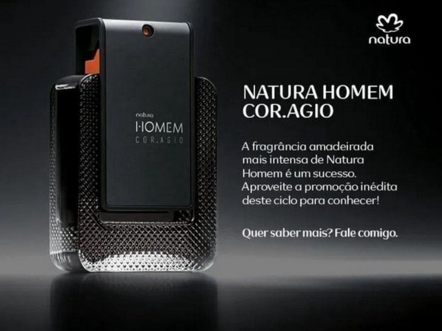 Perfume Natura Homem Cor.Agio - Foto 2