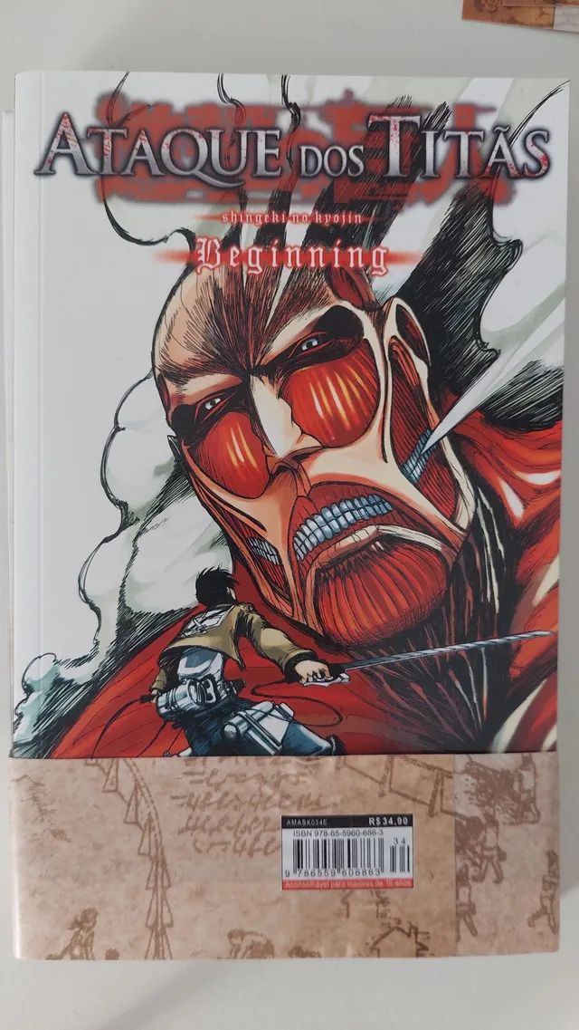 Ataque Dos Titãs - Shingeki no Kyojin - Vol. 34 (Ed. Especial