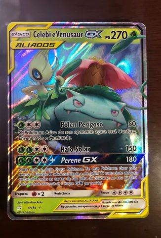 15 Cartas Pokemon: 10 Cartas Gx + 5 Cartas Aliados Gx