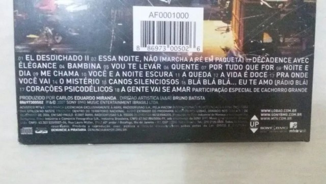 CD LOBÃO ACUSTICO MTV - Foto 3