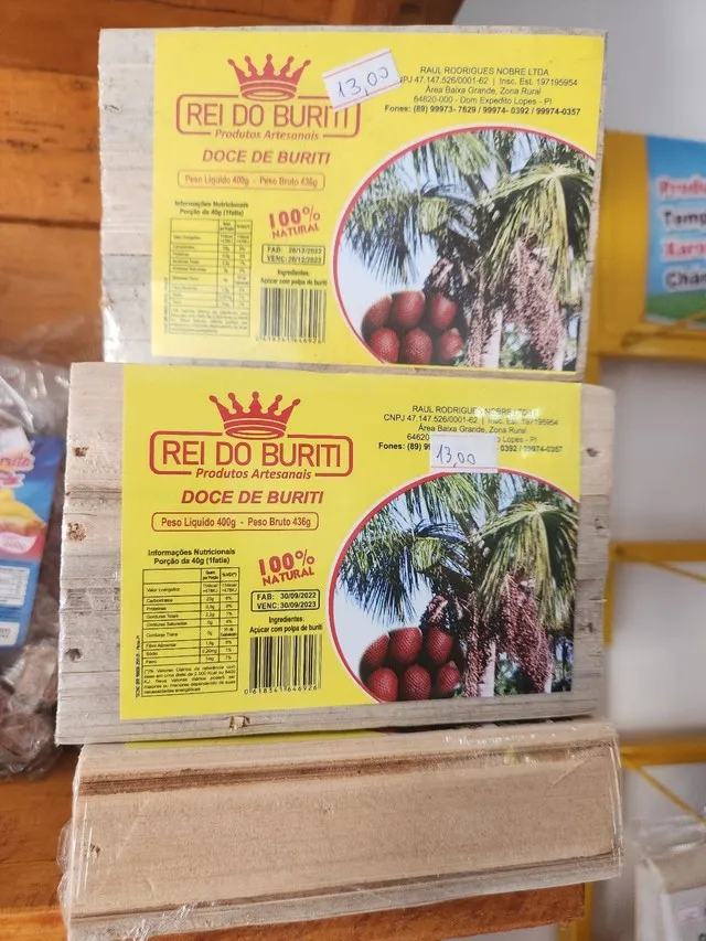 Doce de buriti