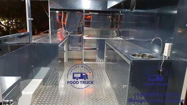 Treiler 5x2m Food Truck Trailer Foodtruck