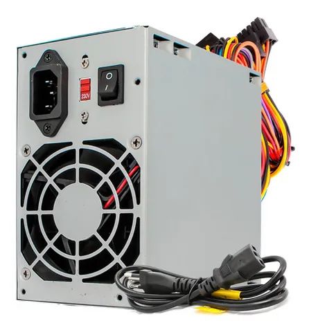 Fonte para pc computador 200W Bivolt Silenciosa Knup kp-517  - Foto 3