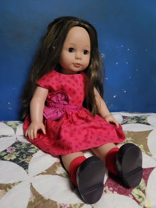 Boneca América Girls Original  corpo pano. - Foto 6